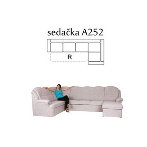 Rohová sedací souprava BONDY - A252