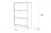Botn�k v�klopn� BR-B043 - rozm�ry