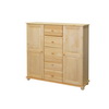 Komoda BR-B222 - v�pl� borovice + koule