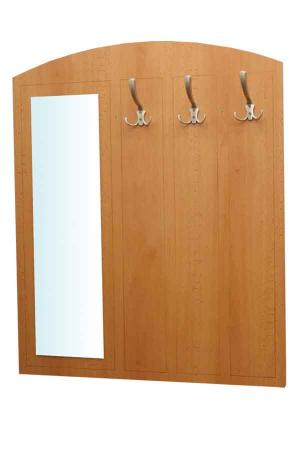 V��kov� st�na se zrcadlem - D13 - lamino - buk