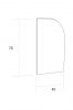 Zrcadlo - D51 - rozm�ry