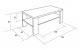Konferen�n� stolek - rozm�ry - BR-K117