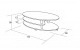 Konferen�n� stolek - rozm�ry - BR-K211