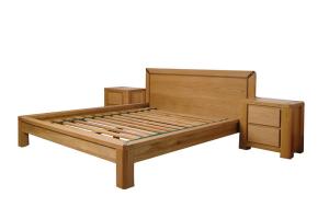 Man�elsk� postel z dubu BR-L031