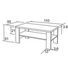 Konferenční stolek - K117