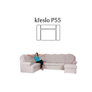 Křeslo BONDY - P55