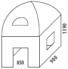 Dome�ek na ohr�dku