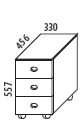 Kontejner 3-z�suvkov�