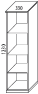 d�tsk� pokoj - Domino - sk��n� a komody s hloubkou 30,6 cm