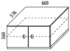 d�tsk� pokoj - Domino - sk��n� a komody s hloubkou 57,6 cm