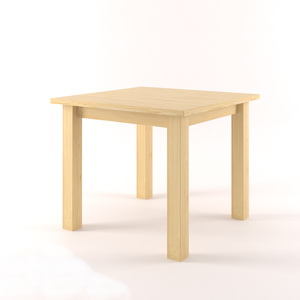 Stylový jídelní stůl čtverec CASTELLO - borovicový masiv
