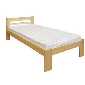 Borovicová postel Herman - borovicový masiv