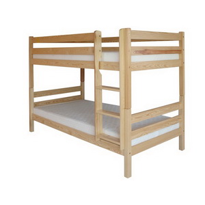 Patrová postel z borovice - borovicový masiv
