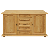 masiv - borovice - Komoda stylov� DM109