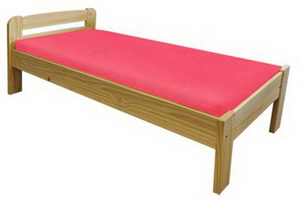 Jednolůžko - dřevěná postel z borovice 8895