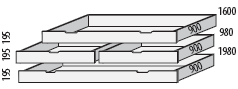 postel - masiv - �lo�n� prostor