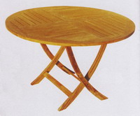teak - zahradn� st�l